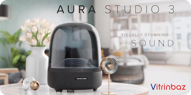 اسپیکر بلوتوثی قابل حمل هارمن کاردن مدل Aura Studio 3